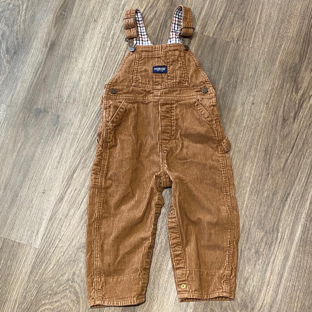 Oshkosh B’Gosh Brown Corduroy Overalls